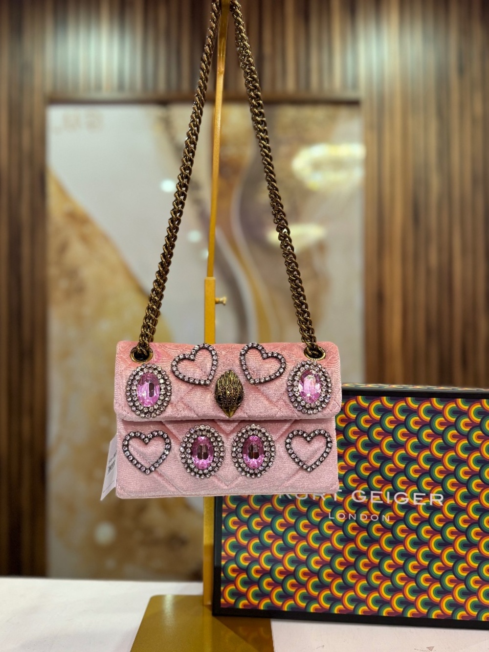 Kurt Geiger Velvet bag 💕💕💕